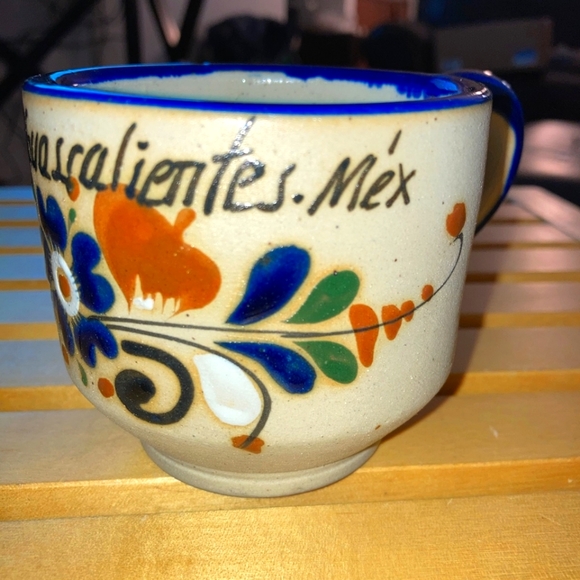 Mexico Stoneware Pottery Handmade Mug - Picture 7 of 9